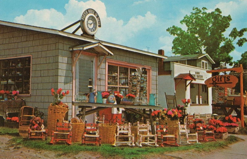 Porter House of Gifts - Vintage Postcard